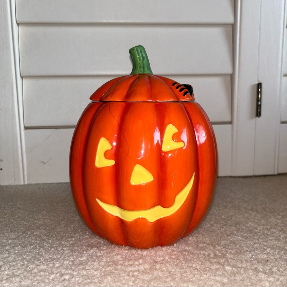 Vintage Hallmark Pumpkin Cookie Jar